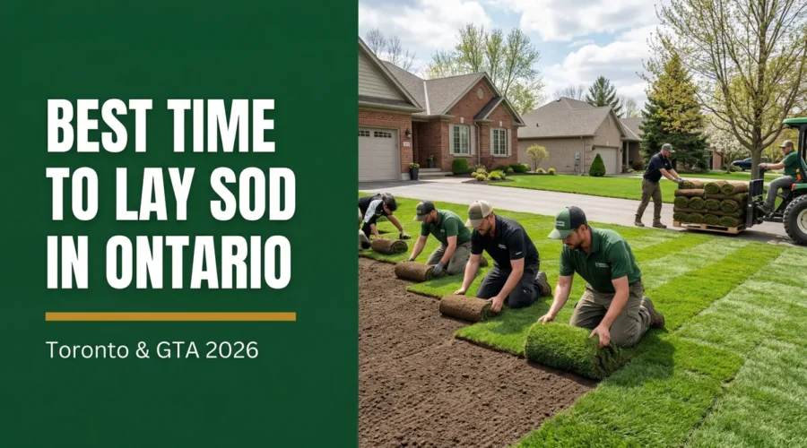 Best Time to Lay Sod in Ontario: Spring vs Fall Timing Guide | Sodding Canada GTA