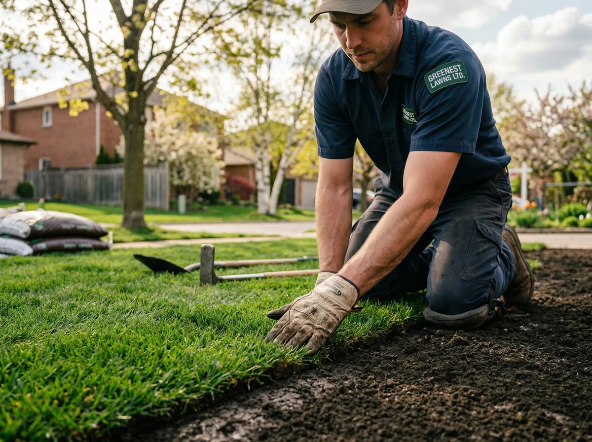 Sodding Canada best time to lay sod ontario Ontario