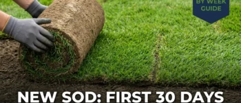 New Sod Week by Week: First 30 Days Care Guide