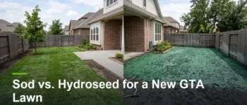 Sod vs. Hydroseed: Which Is the Better Choice for a New GTA Lawn?