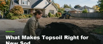 Why Quality Topsoil Is the Secret to a Successful Sod Installation